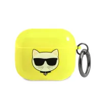 karl lagerfeld kla3uchfy airpods 3cover żółty/yellow choupette