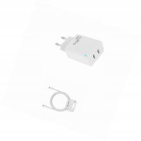Ładowarka sieciowa GaN 45W dwa USB-C z kabelem do Nothing Phone 2