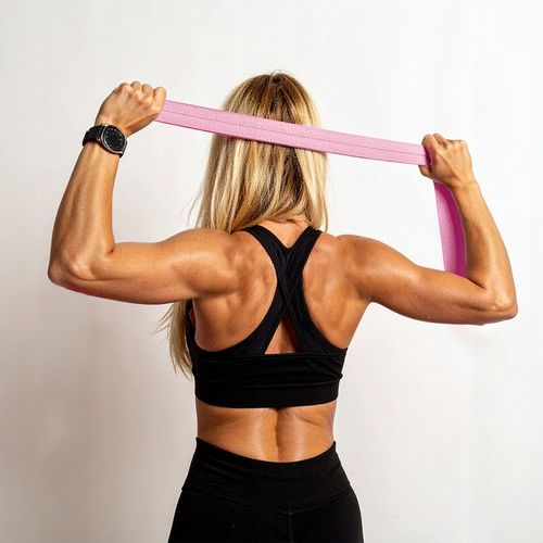 MATA DO ĆWICZEŃ JOGI PILATESU GIMNASTYCZNA TPE ANTYPOŚLIZGOWA Z UCHWYTEM na Arena.pl