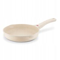 PATELNIA Indukcja GAZ Duża SOLIDNA Konighoffer Creamy Marble 28 cm