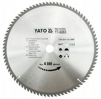 TARCZA WIDIOWA 350X84TX30 MM YATO