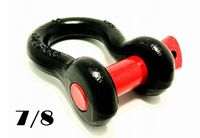 Szekla 6.5T WLL 7/8" Omega czarna lakierowana