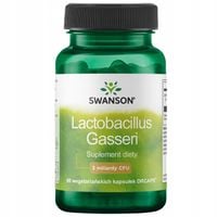 SWANSON PROBIOTYK Lactobacillus GASSERI 60 kapsułek Slim JELITA trawienie