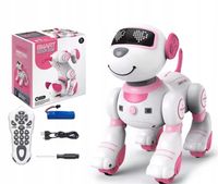 Robot szczeniak ROBO PIES interaktywny zdalnie sterowany zabawka Akumulator