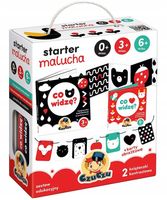 CZUCZU STARTER MALUCHA KSIĄŻECZKI KONTRASTOWE 0m+