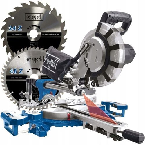 SCHEPPACH Piła ukośnica z posuwem Pilarka ukosowa HM216 + SOFT-START na Arena.pl