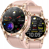 SMARTWATCH DAMSKI Z GPS MENU PL AMOLED 400mAh ROZMOWY CIŚNIENIE PULS SPORT