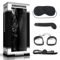 zestaw bondage lovetoy deluxe czarny na baterie aaa