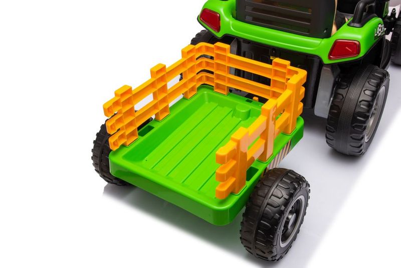 Traktor Na Akumulator BBH-030 Zielony zdjęcie 6