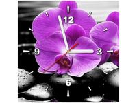 30X30CM ZEGAR OSTOJA PIĘKNA OBRAZ DREWNO