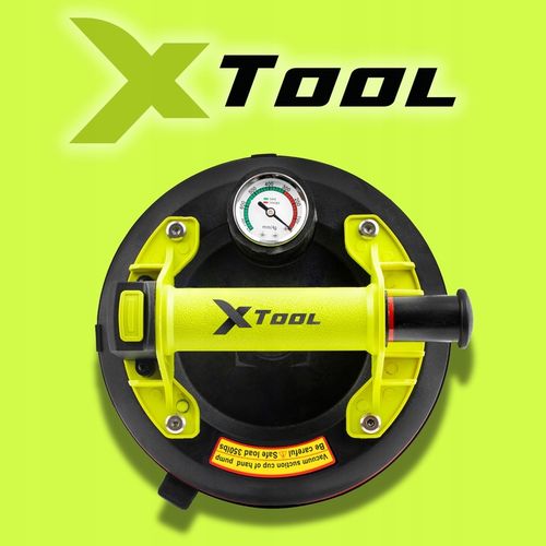 PRZYSSAWKA DO PŁYTEK PRÓŻNIOWA Z POMPKĄ MANOMETR UCHWYT do SZYB GLAZURY 120 na Arena.pl