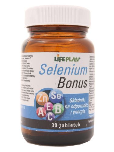 Selenium Bonus - Lifeplan - 30 tabletek na Arena.pl