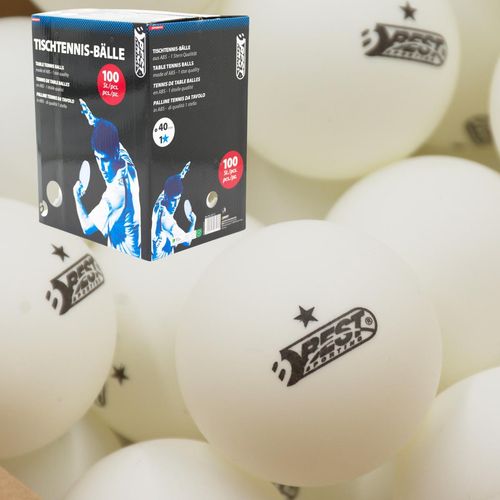 PIŁECZKI DO TENISA STOŁOWEGO BIAŁE 100SZT 1 GWIAZDKA BEST SPORTING na Arena.pl