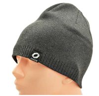 Męska CZAPKA ZIMOWA L/XL Akryl - na zimę GRAFIT