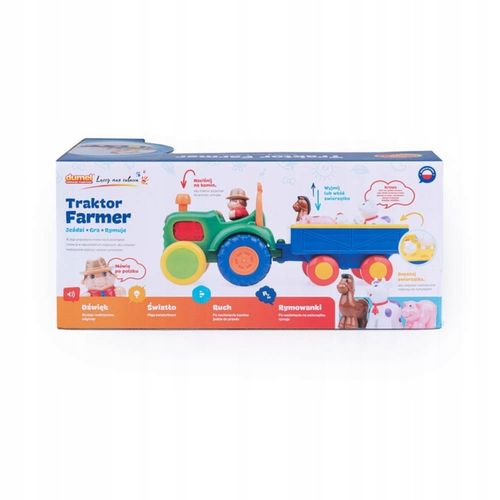 Traktor farmer Jeździ, gra, rymuje Dumel Discovery na Arena.pl
