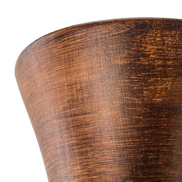 Wazon Ceramiczny Klepsydra  Brązowy flakon zdjęcie 4
