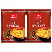 Vifon Zupa błyskawiczna pięć smaków 70 g x 2 sztuk