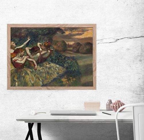 Four Dancers, Edgar Degas - plakat 80x60 cm na Arena.pl