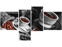 OBRAZ FILIŻANKA GORĄCEJ KAWY COFFEE