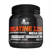 Kreatyna OLIMP Creatine 1250 Mega Caps 400 Kapsułek Monohydrat Siła