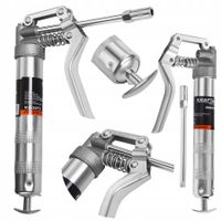 Smarownica ręczna tłokowa 120 ml dysza dozująca kraft&dele KD3573