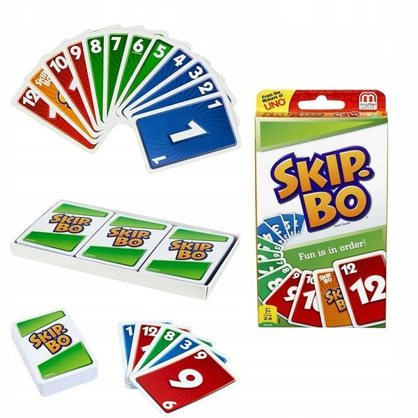Gra karciana Mattel Skip Bo! zdjęcie 14