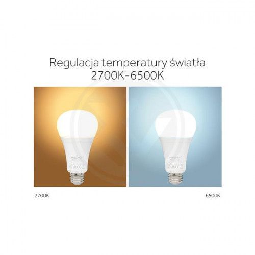 ŻARÓWKA LED RGB+CCT E27 12W ZMIENNA BARWA ŚWIATŁA 2700K-6500K na Arena.pl