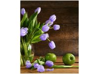 40X50CM FIOLETOWY BUKIET OBRAZ