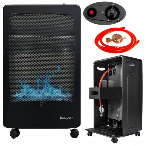 PIECYK GAZOWY GRZEJNIK NA BUTLE 11 KG BEZZAPACHOWY REDUKTOR WĄŻ na Arena.pl