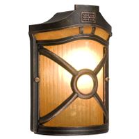 Ścienna LAMPA zewnętrzna DON 4687 Nowodvorski klasyczna OPRAWA ogrodowa metalowa IP44 brązowa