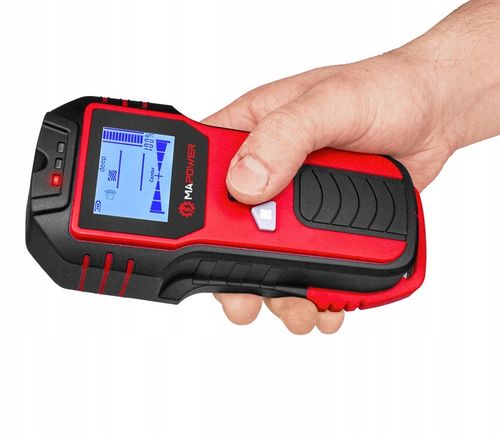 WYKRYWACZ PRZEWODÓW DETEKTOR DREWNA METALU KABLI RUR W ŚCIANIE MAPOWER na Arena.pl