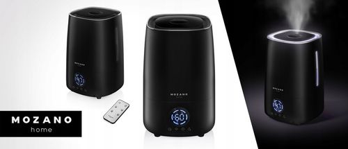 NAWILŻACZ POWIETRZA LAMPKA NOCNA AUTOMATYCZNY JONIZATOR DYFUZOR + na Arena.pl