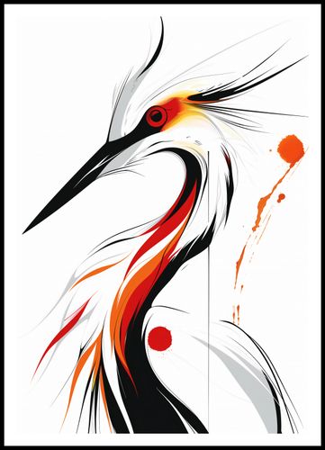 Plakat 70x100cm Bocian na Arena.pl