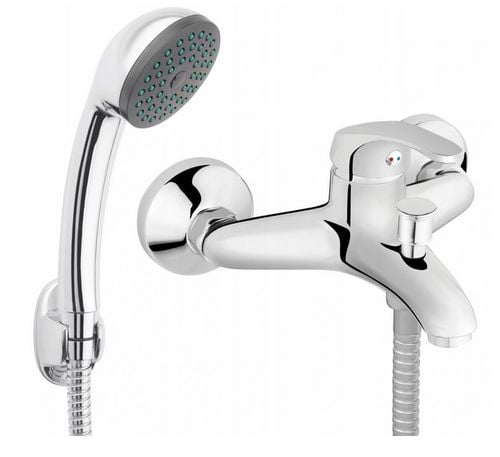 Bateria wannowo-prysznicowa Ferro Basic chrom na Arena.pl