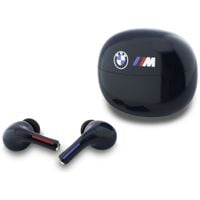słuchawki bluetooth tws bmw printed logo granatowy