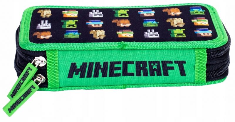 PIÓRNIK SZKOLNY DWUPOZIOMOWY MINECRAFT zdjęcie 2