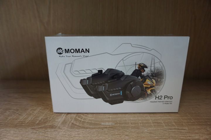 MOMAN Motocyklowy zestaw słuchawkowy Intercom H2 PRO zdjęcie 1