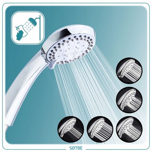 Słuchawka 5 funkcji do wanny prysznica delikatna SOTBE TVA LARK-SOHE-2 na Arena.pl