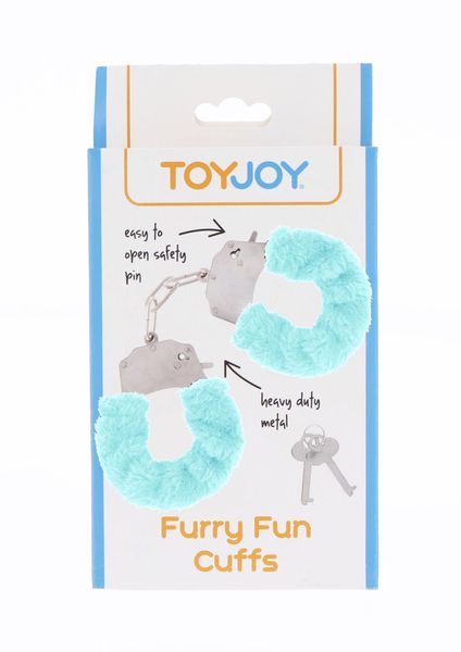Furry Fun Cuffs Aqua zdjęcie 2