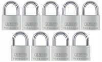 ZESTAW 9 KŁÓDEK ABUS TITALIUM 64TI/50 SYSTEM JEDNEGO KLUCZA