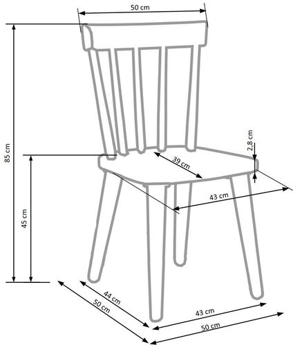 Krzesło Kleya białe na Arena.pl