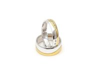 Złote Obrączki Ślubne 585 model SU20 DUŻY WYBÓR