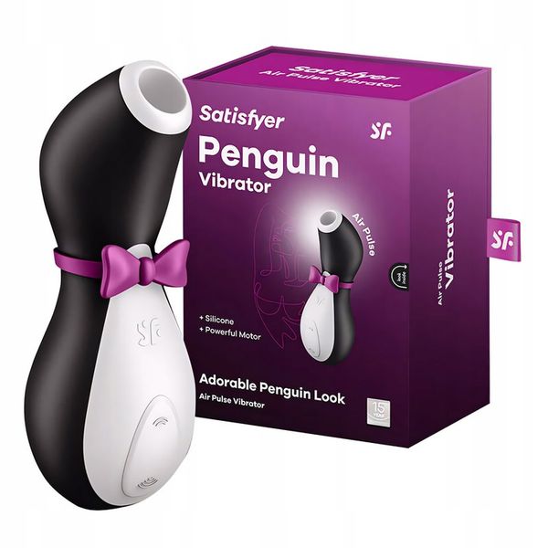 SATISFYER PINGWIN MASAŻER ŁECHTACZKI DAMSKI WIBRATOR PINGWINEK zdjęcie 1
