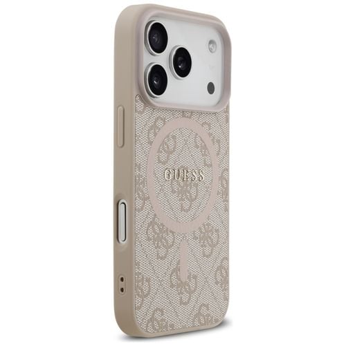 etui guess 4g ring classic logo magsafe  do iphone 17 pro różowy na Arena.pl