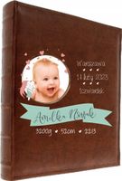 ALBUM NA ZDJĘCIA METRYCZKA DZIECKA CHRZEST ROCZEK