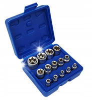 ZESTAW NASADEK TORX y WEWNĘTRZNY E4-E24 14 SZT