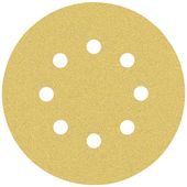 krążek ścierny expert exc470 125mm p80 8otw. - 50 szt - b 2608900910