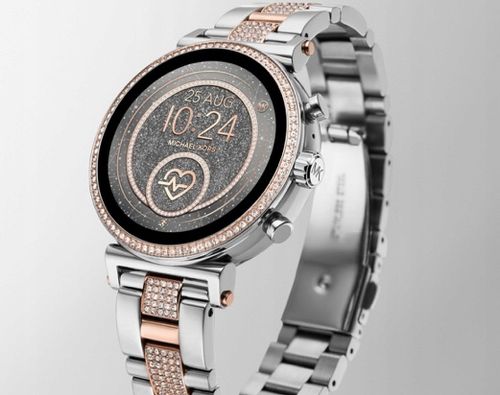 Smartwatch Michael Kors Sofie MKT5064 srebrny na Arena.pl