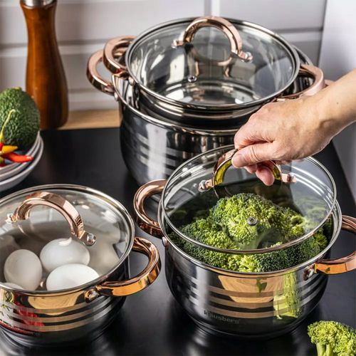 zestaw garnków 8 elementów klausberg kb-7699 na Arena.pl