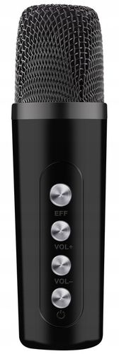 GŁOŚNIK BLUETOOTH Z MIKROFONEM KARAOKE MODE BT 5.4 USB LED MIKROFON 2X na Arena.pl